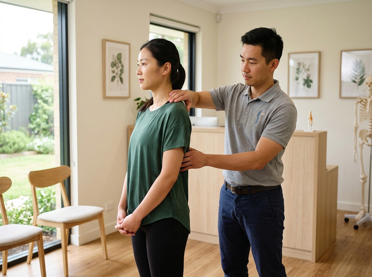 scoliosis chiropractor Petaling Jaya - Ascend Chiropractic consultation