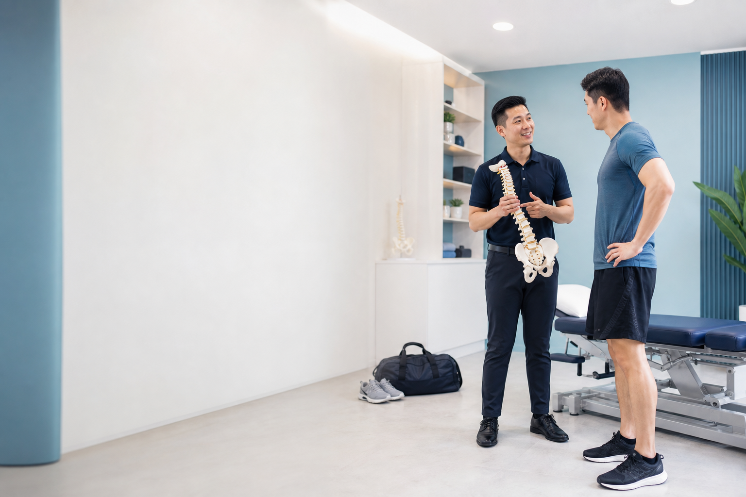 Specific chiropractic adjustment supporting sports recovery